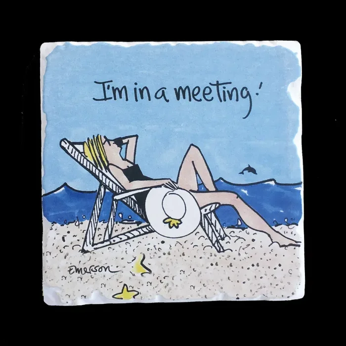 I’m in a Meeting! Coaster
