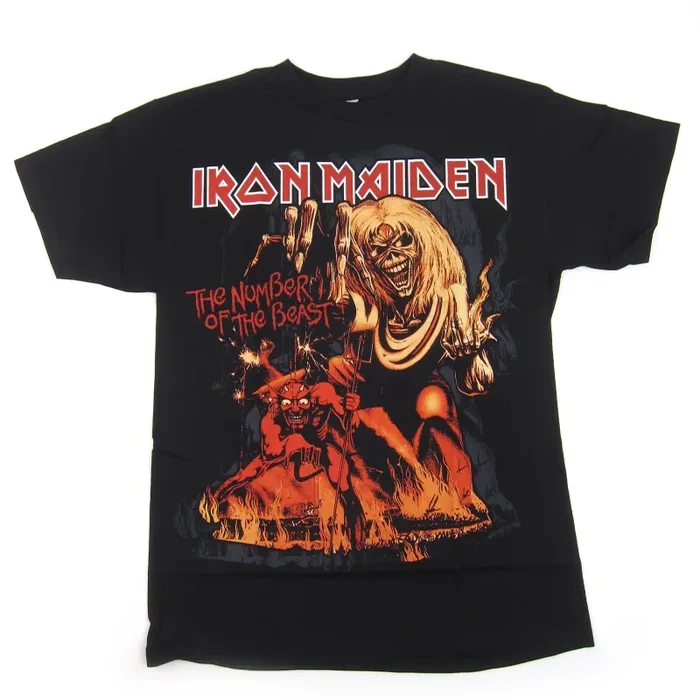 Iron Maiden: Number Of The Beast Shirt – Black