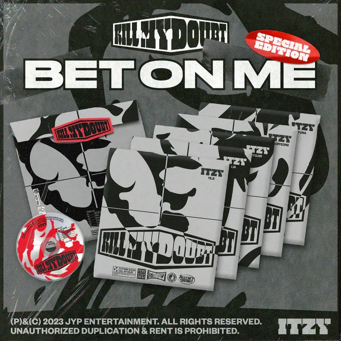 ITZY – 7th Mini Album KILL MY DOUBT (BET ON ME Ver.) (Random Ver.)