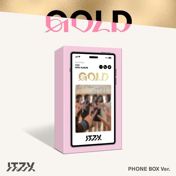 ITZY – 9th Mini Album GOLD (PHONE BOX Ver.)