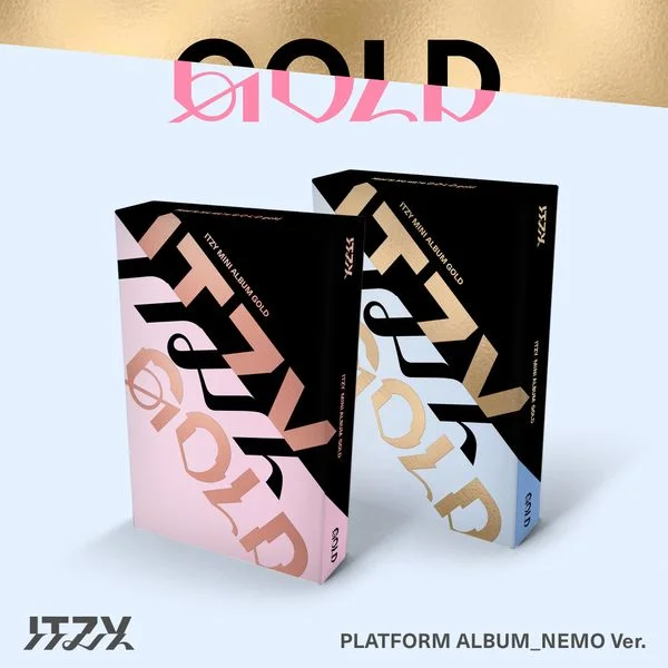 ITZY – 9th Mini Album GOLD (PLATFORM_NEMO Ver.) (Random Ver.)