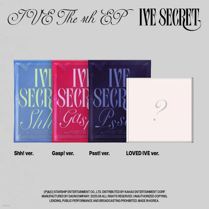 IVE 4th Ep Album – IVE Secret