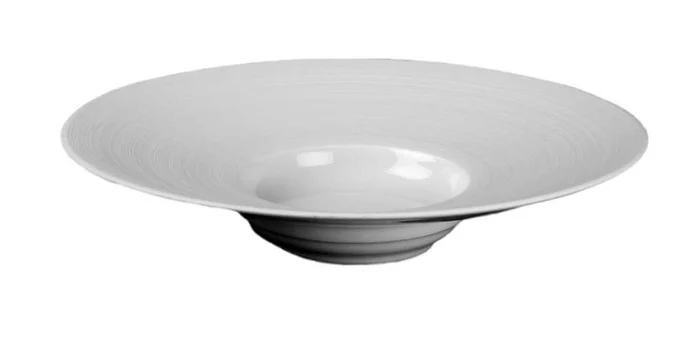 J.L. Coquet Hemisphere White Medium Rim Soup