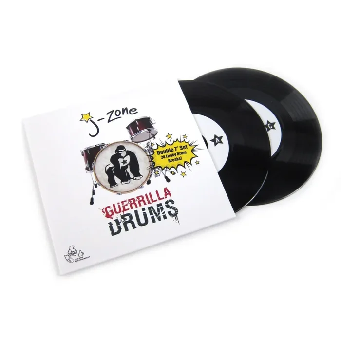 J-Zone: Guerrilla Drums Vinyl 2×7″
