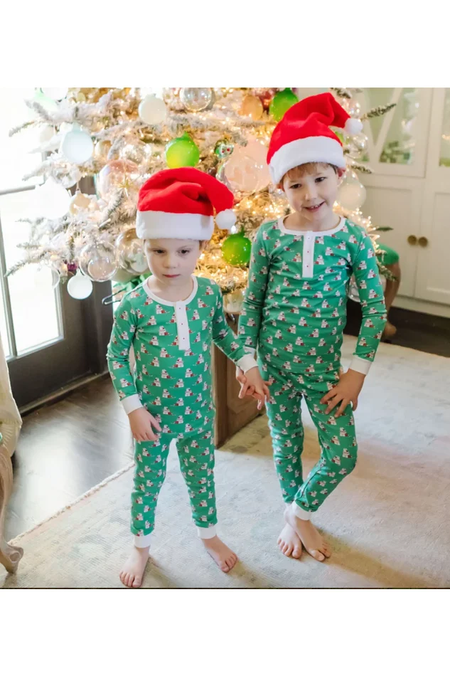 JACK PAJAMA SET/SANTA’S HELPER