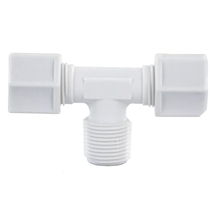 JACO 60-4-2-N-O Nylon Male Branch Tee 1/4 OD Tube x 1/8 MPT