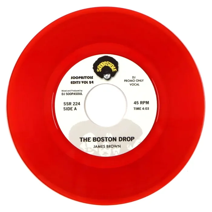 James Brown: The Boston Drop – Soopasoul Remix (Colored Vinyl) Vinyl 7″