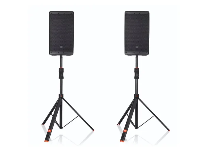 JBL Bags SPKSTGAPROSET Pro Gas Lift Speaker Stand Set and Bag