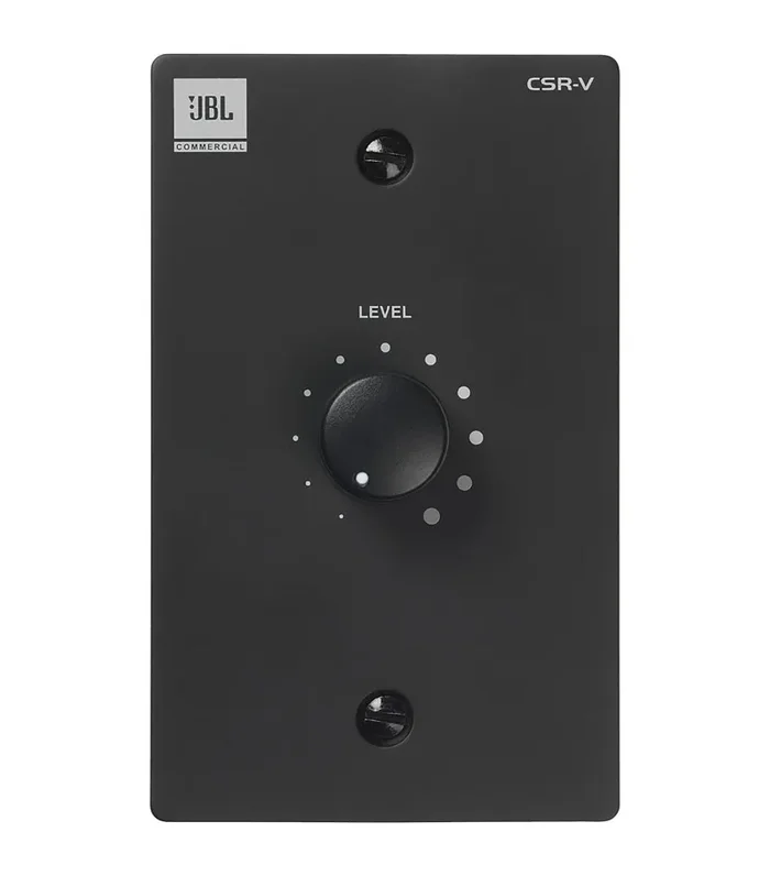 JBL CSRVBLKV, Wall Mounted Remote Control for CSM Mixers – Black