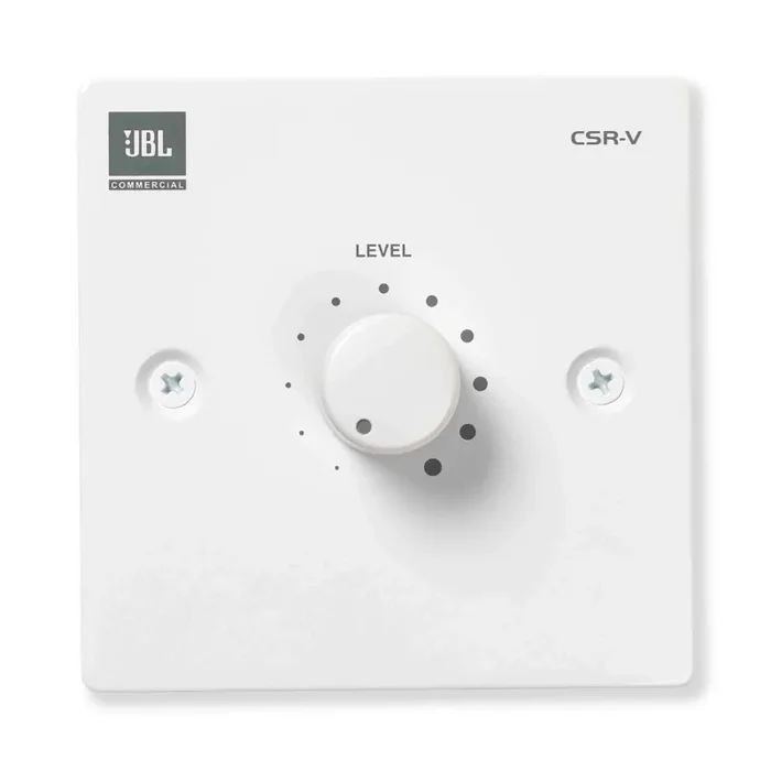 JBL CSRVWHTV, Wall Mounted Remote Control for CSM Mixers – White