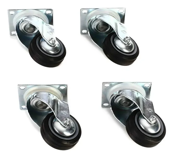 JBL WK-4S, Caster Set Of 4 Swivel Casters Online now