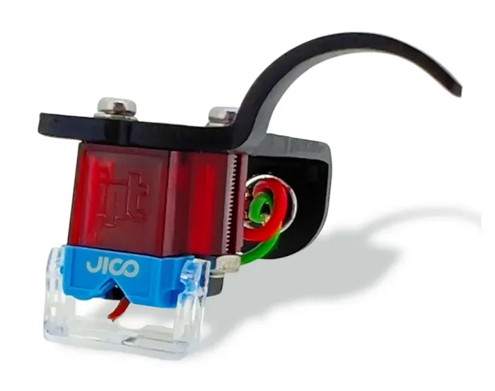 Jico J-AAC0632, Omnia Impact SD Cartridge Mounted on Black Head Shell