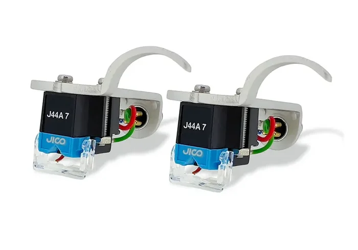 Jico J-AAC0835, Improved SD Cartridges Mounted on Silver Jico Headshells – 2 Pack