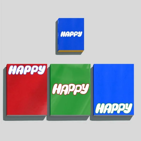 JIN – 1st Solo Album Happy (SET Ver. + Weverse Albums Ver.)