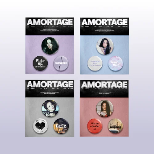 JISOO – [AMORTAGE] PIN BADGES