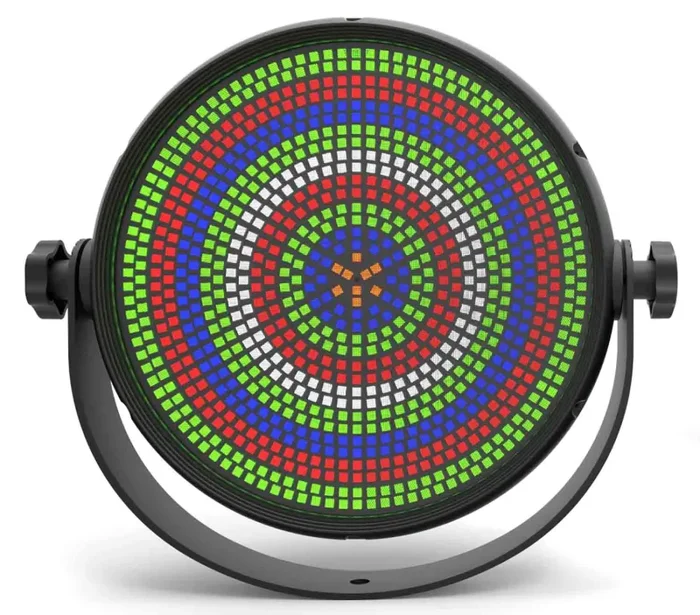 JMAZ JZ1018 Dynamic Wash Light HALO Q4 STROBE, LED Strobe Fixture With 921 SMD 4in1 (RGBW) LEDs