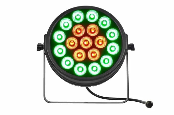 JMAZ Versa Flex Par QUAD19 LED Par featuring 19 QUAD (RGBW) 10W LEDS – Pair