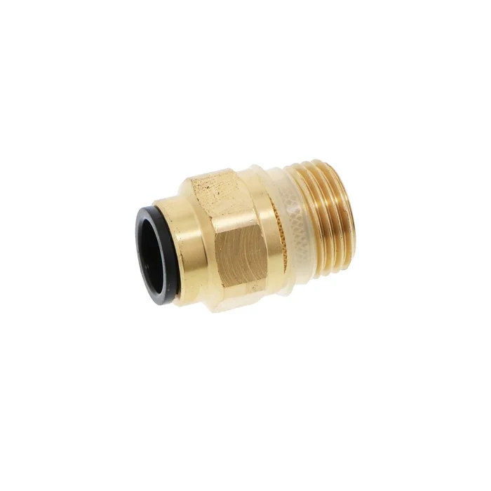 John Guest Male Straight Adaptor – 12mm x 1/2″ BSP