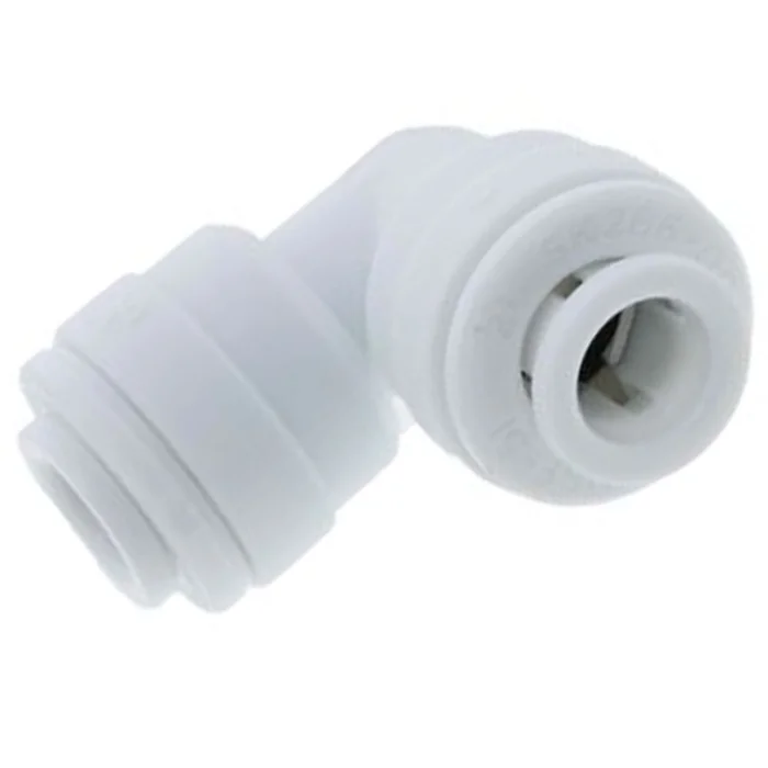 John Guest Union Elbow White Acetal – 1/4