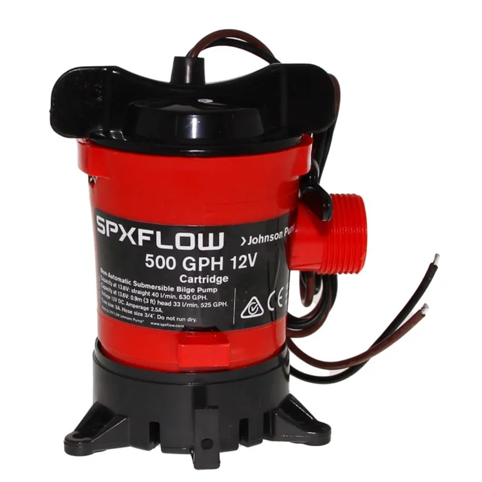 Johnson Cartridge – Submersible Bilge Pump 500 GPH