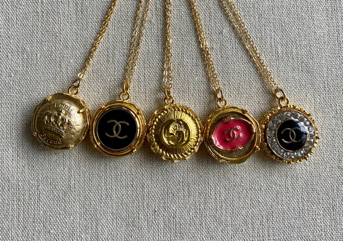 Julie Kreamer Flat Vintage On Ball Chain Necklace