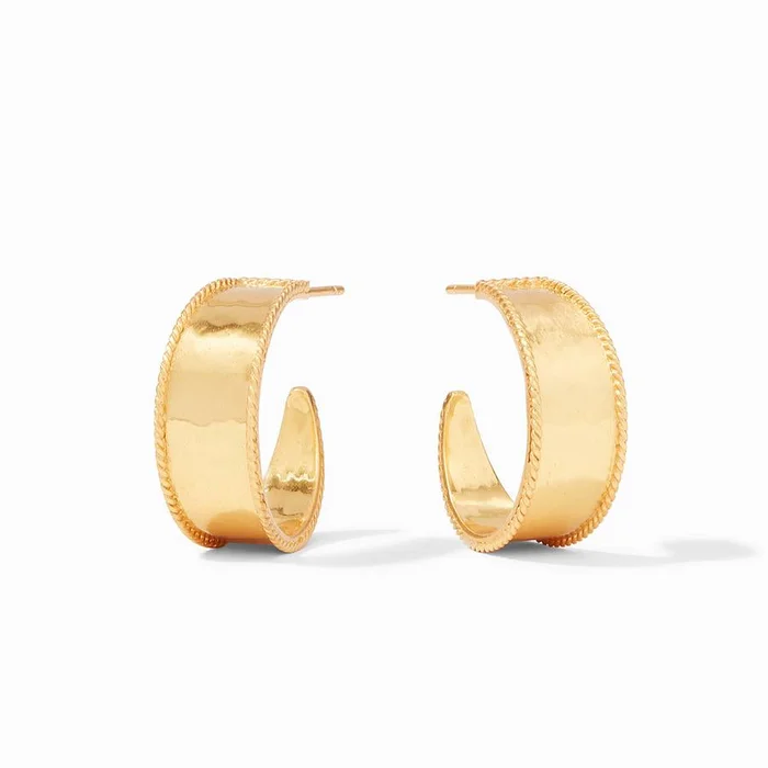 Julie Vos Savoy Gold Small Hoop Earring