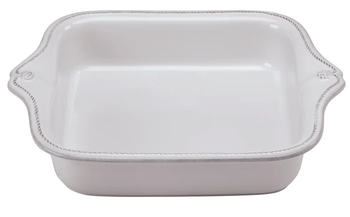 Juliska Berry & Thread Whitewash Square Baker, 1.5Qt.