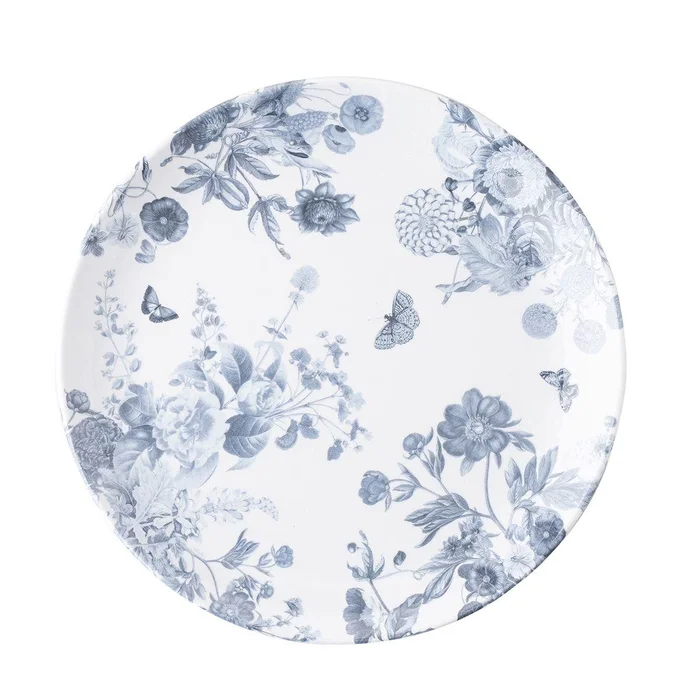 Juliska Field Of Flowers Chambray Melamine Dinner Plate