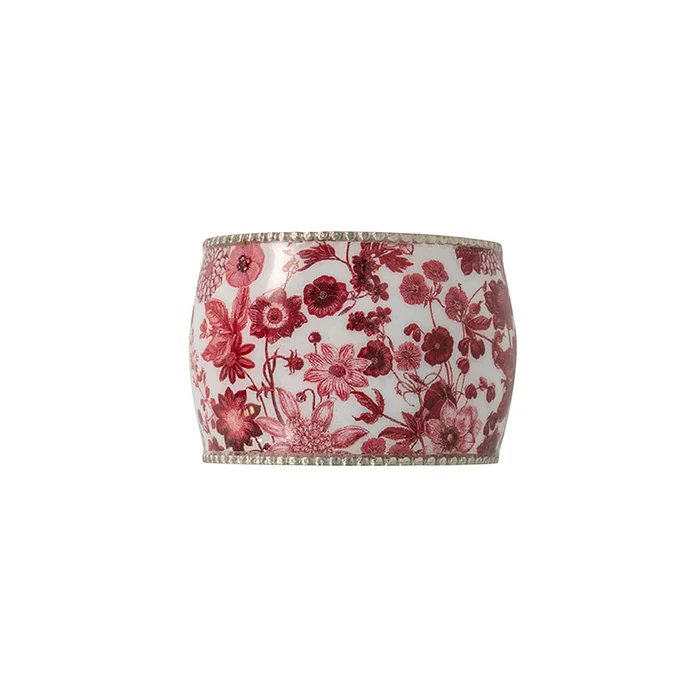Juliska Field Of Flowers Ruby Napkin Ring