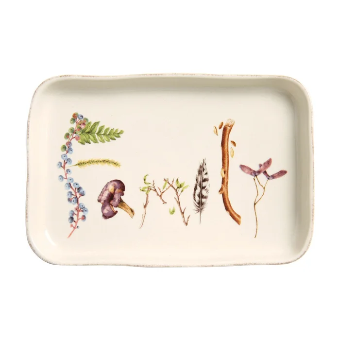 Juliska Forest Walk 7.5″ Family Gift Tray