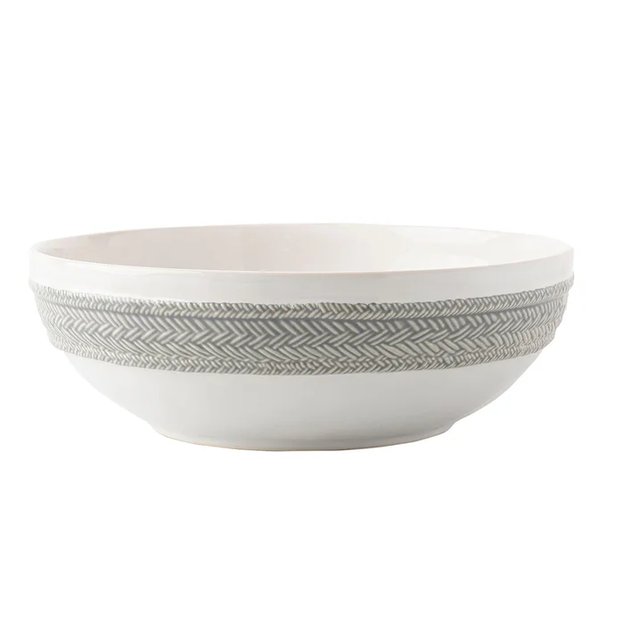 Juliska Le Panier Mist Grey 12″ Serving Bowl
