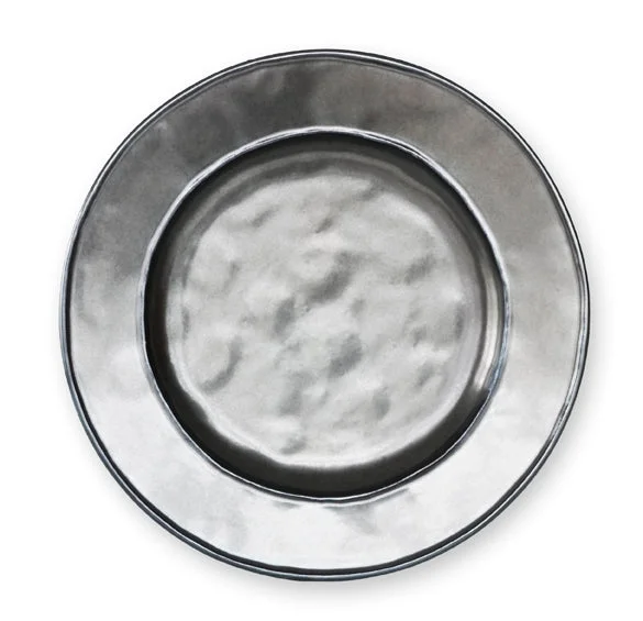 Juliska Pewter Stoneware Round Dessert/Salad Plate