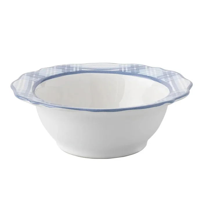 Juliska Tartan Chambray Cereal Bowl