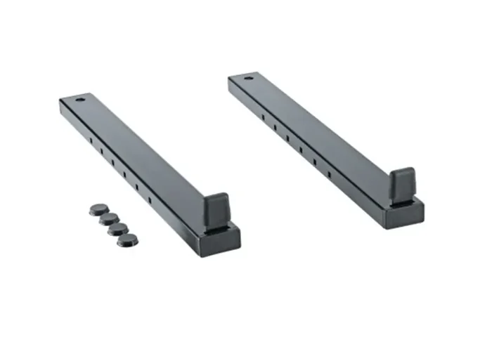 K&M 18823 Pair of XL Support Arm for Keyboard Stand – Black