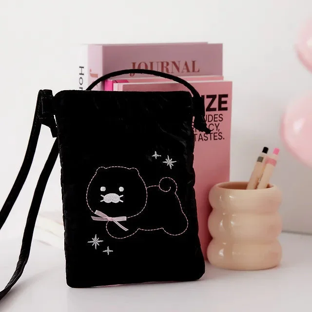 KAKAO FRIENDS Blackchoon Strap Mini Bag