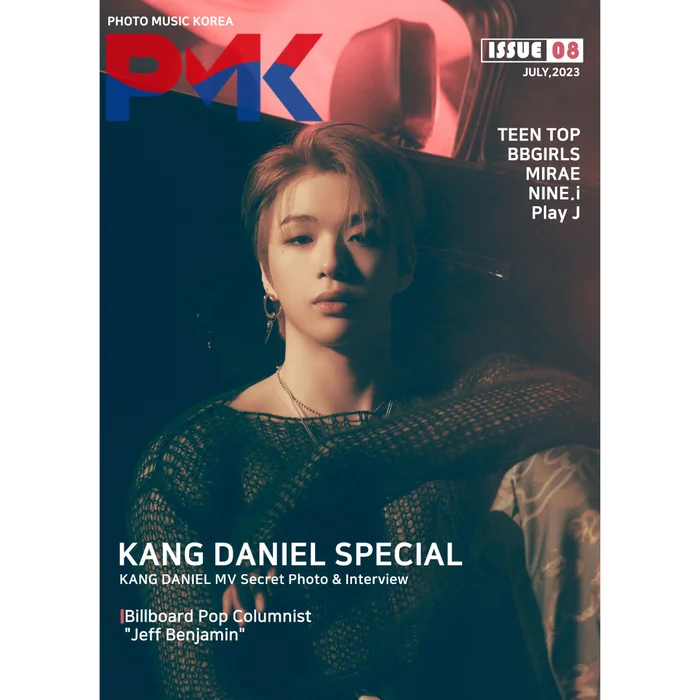 KANG DANIEL COVER PMK PHOTO MUSIC KOREA MAGAZINE (AUSGABE AUGUST 2023)