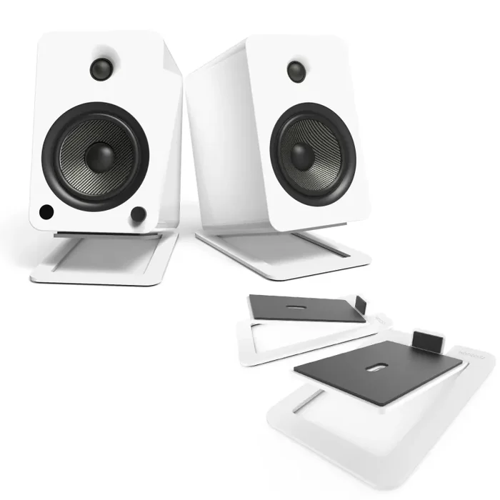 Kanto: S6 Desktop Speaker Stands for YU6 / TUK (White / Pair)