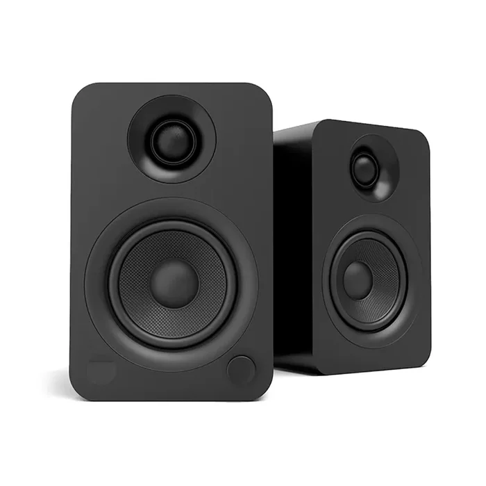 Kanto: YU Powered Bookshelf Speakers – Black