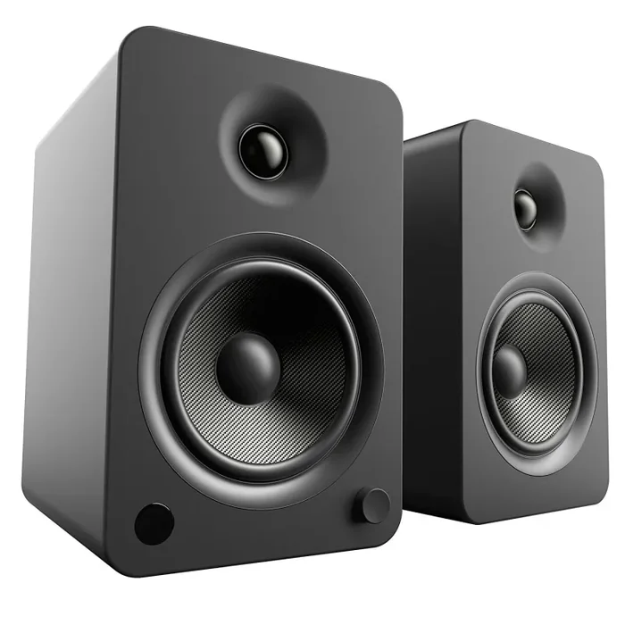 Kanto: YU6 Powered Bookshelf Speakers – Matte Black (YU6MB)