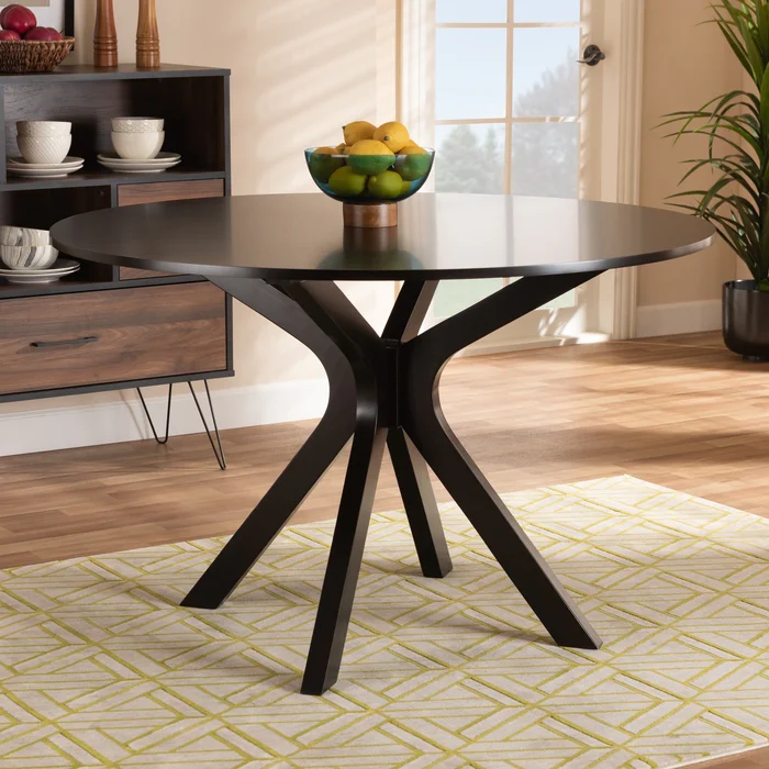 Kenji Modern and Contemporary 45-Inch-Wide Round Dining Table