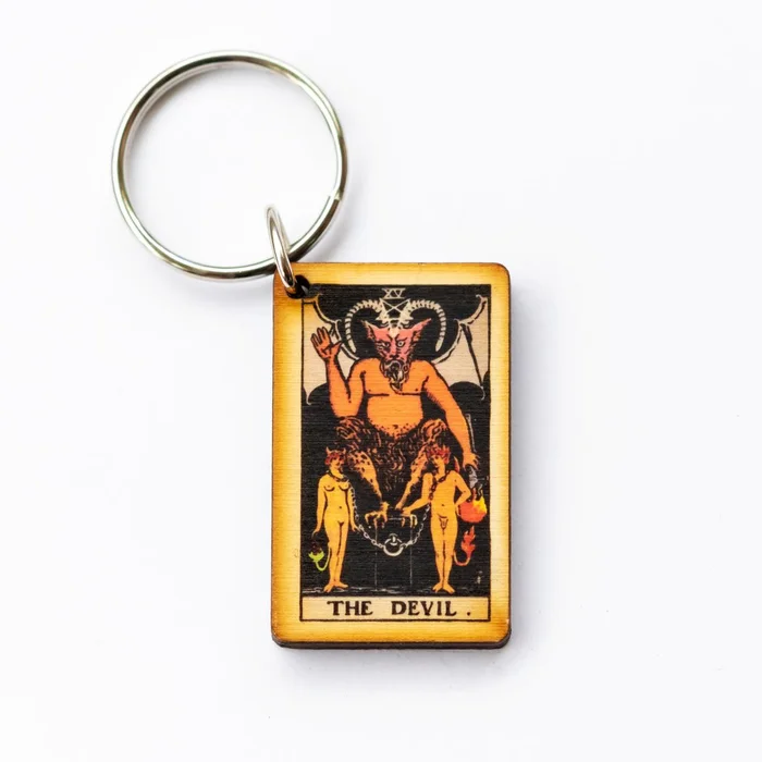 Keychain – Tarot The Devil