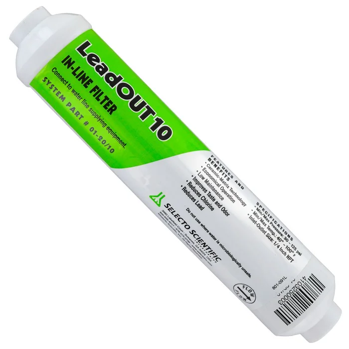 Kinetico 01-20/10 LeadOUT Inline 10″ Filter