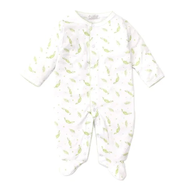 Kissy Kissy Green Peas Footie