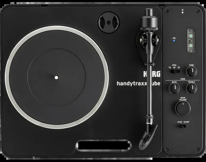 Korg: Handytraxx Tube Jico Portable Turntable