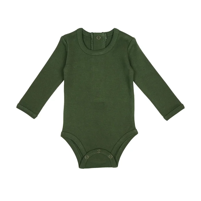Last One – Size 12/18M: Onesie (Long Sleeve) – Forest