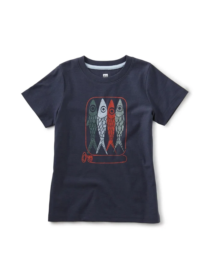Last One – Size 2T: Tee (Short Sleeve) – Sardine Treat