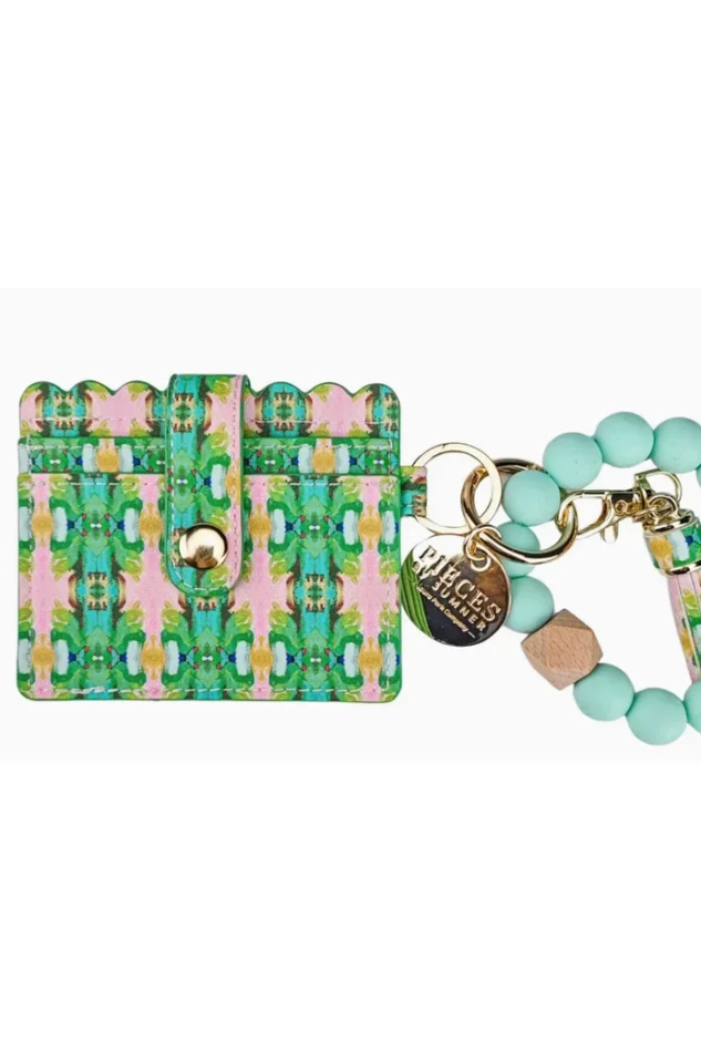 LAURA PARK KEYCHAIN/WRISTLET WALLET