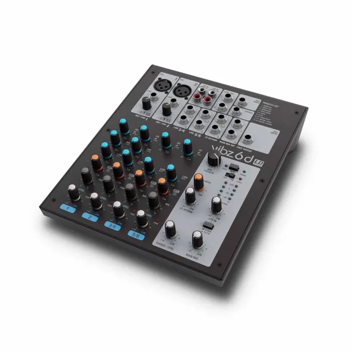 LD Systems VIBZ 6 D 6-Channel Mixing Console with DFX Supply