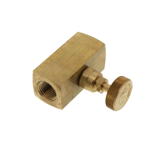Lead-Free Brass Needle Valve 3/8″ FPT x 3/8″ FPT