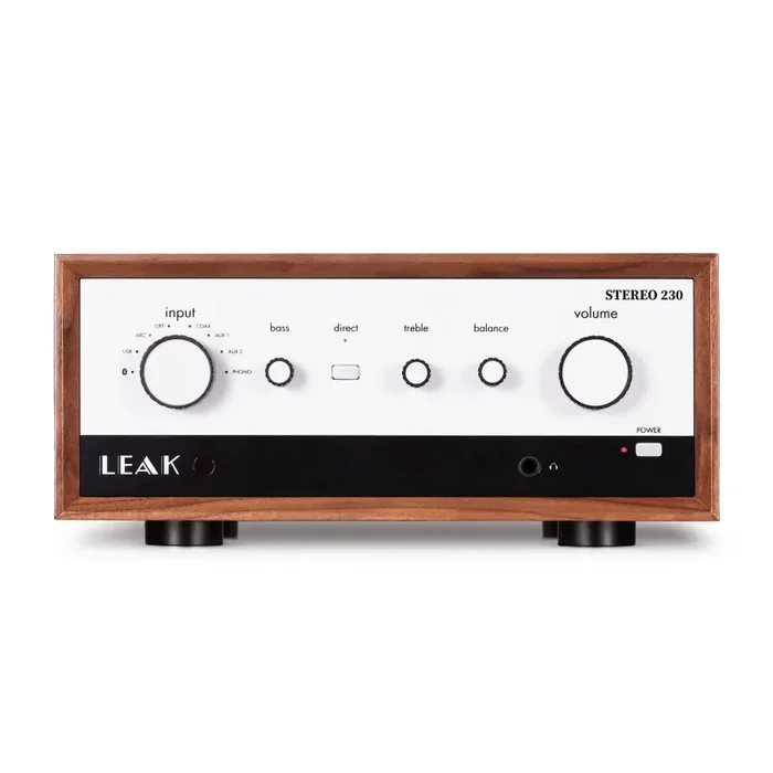 Leak: Stereo 230 Integrated Amplifier w/ Bluetooth – Walnut